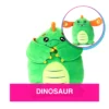 Huggimalz​ Dinosaur Soft Plush Toy