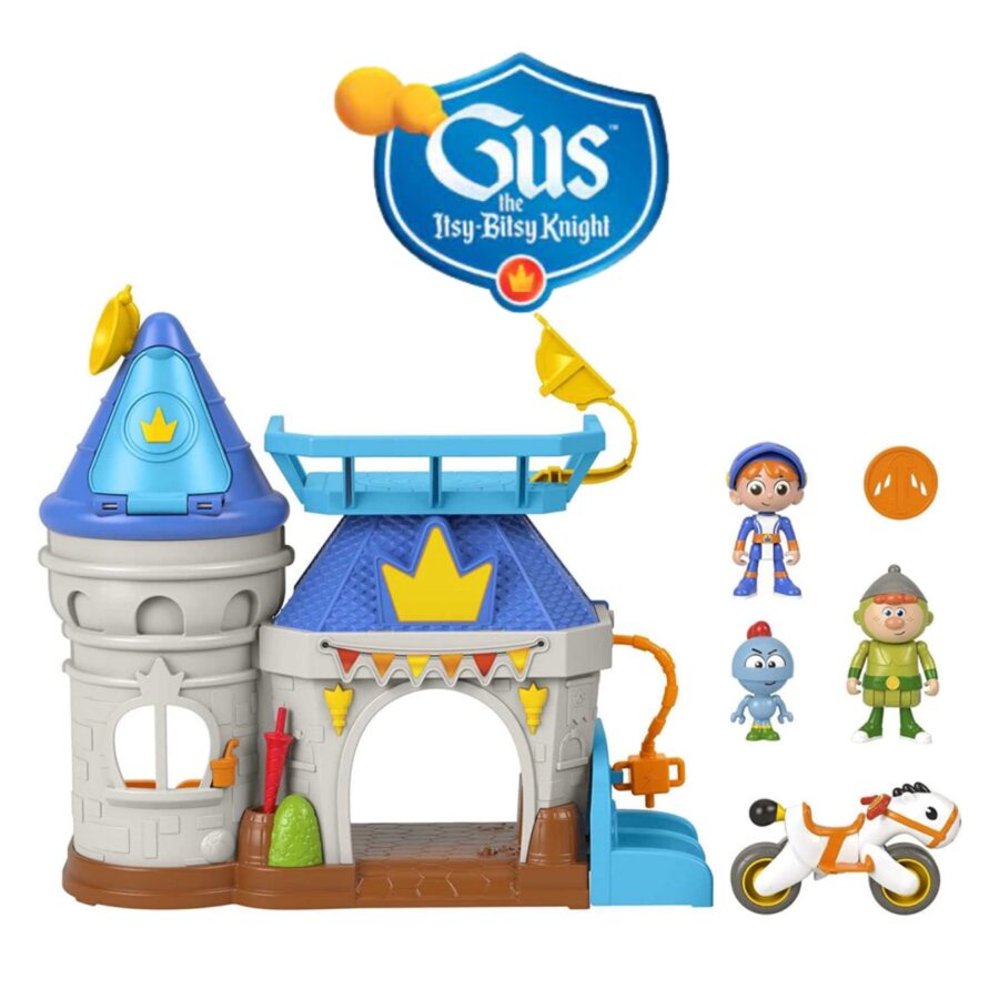 Gus The Itsy-Bitsy Knight Kingdom Castle Playset