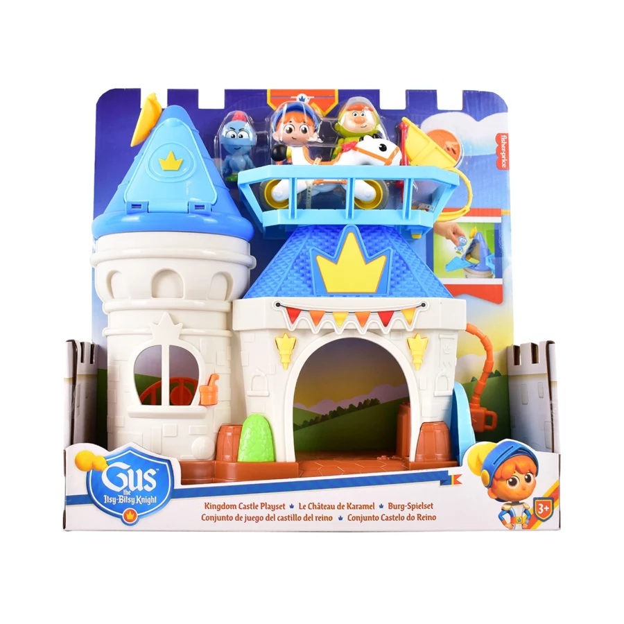 Gus The Itsy-Bitsy Knight Kingdom Castle Playset