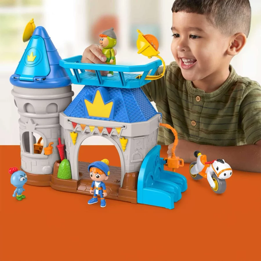 Gus The Itsy-Bitsy Knight Kingdom Castle Playset