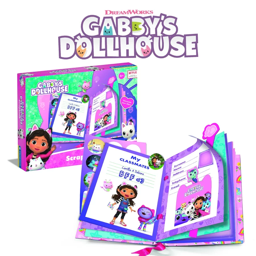 Gabby's Dollhouse Scrapbook